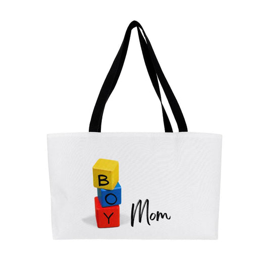 Boy Mom Tote Bag